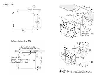 Piekarnik elektryczny NEFF B6ACH7AG3 6