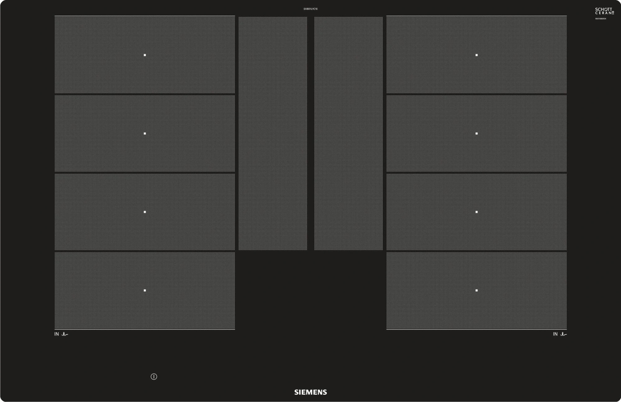 Płyta indukcyjna SIEMENS EX801LYC1E 2