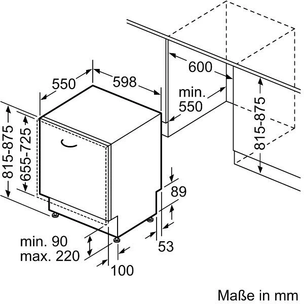 Zmywarka BOSCH SMV4EAX28E 60 cm 5