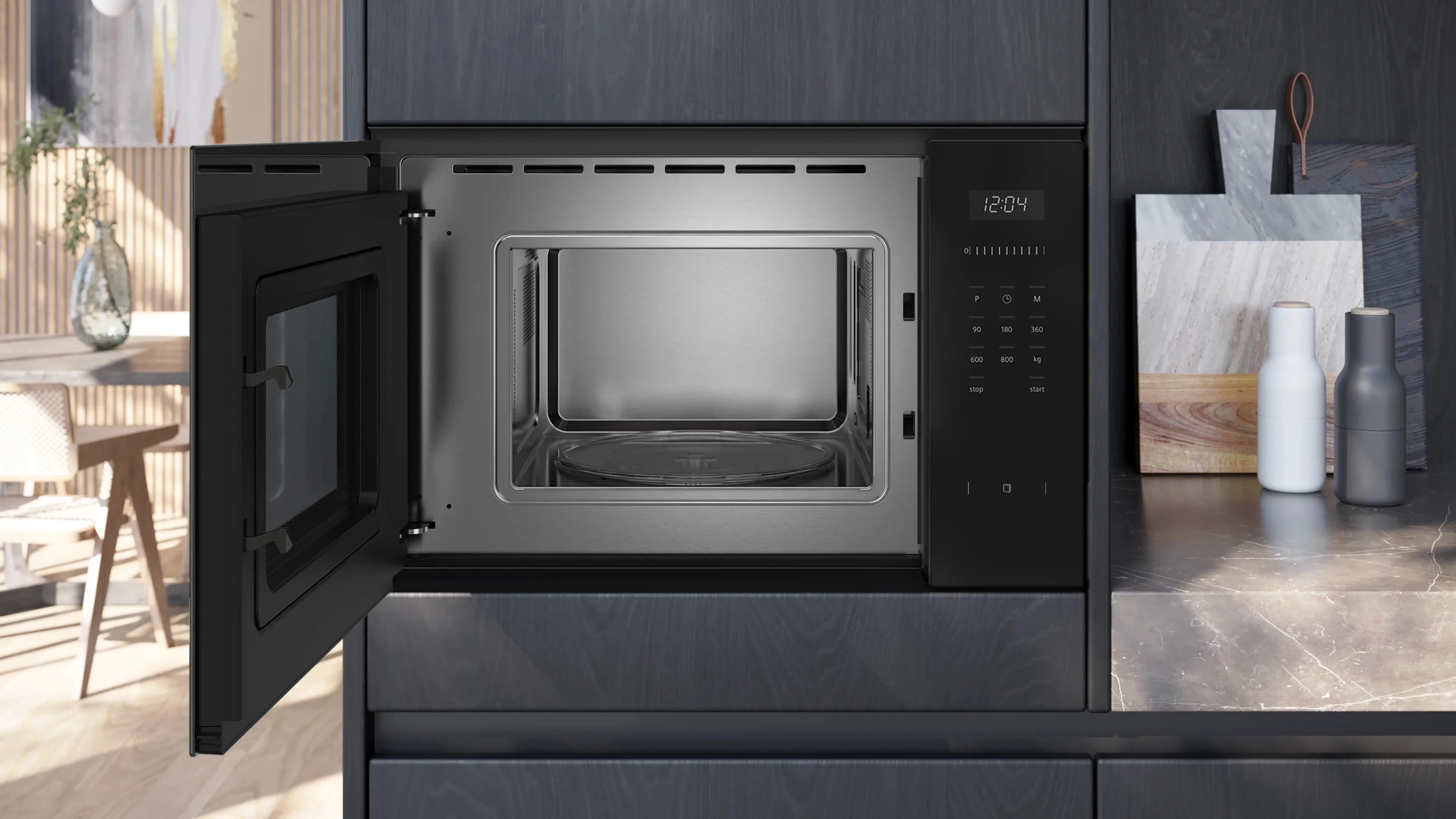 Kuchenka mikrofalowa SIEMENS BF525LMB1 4