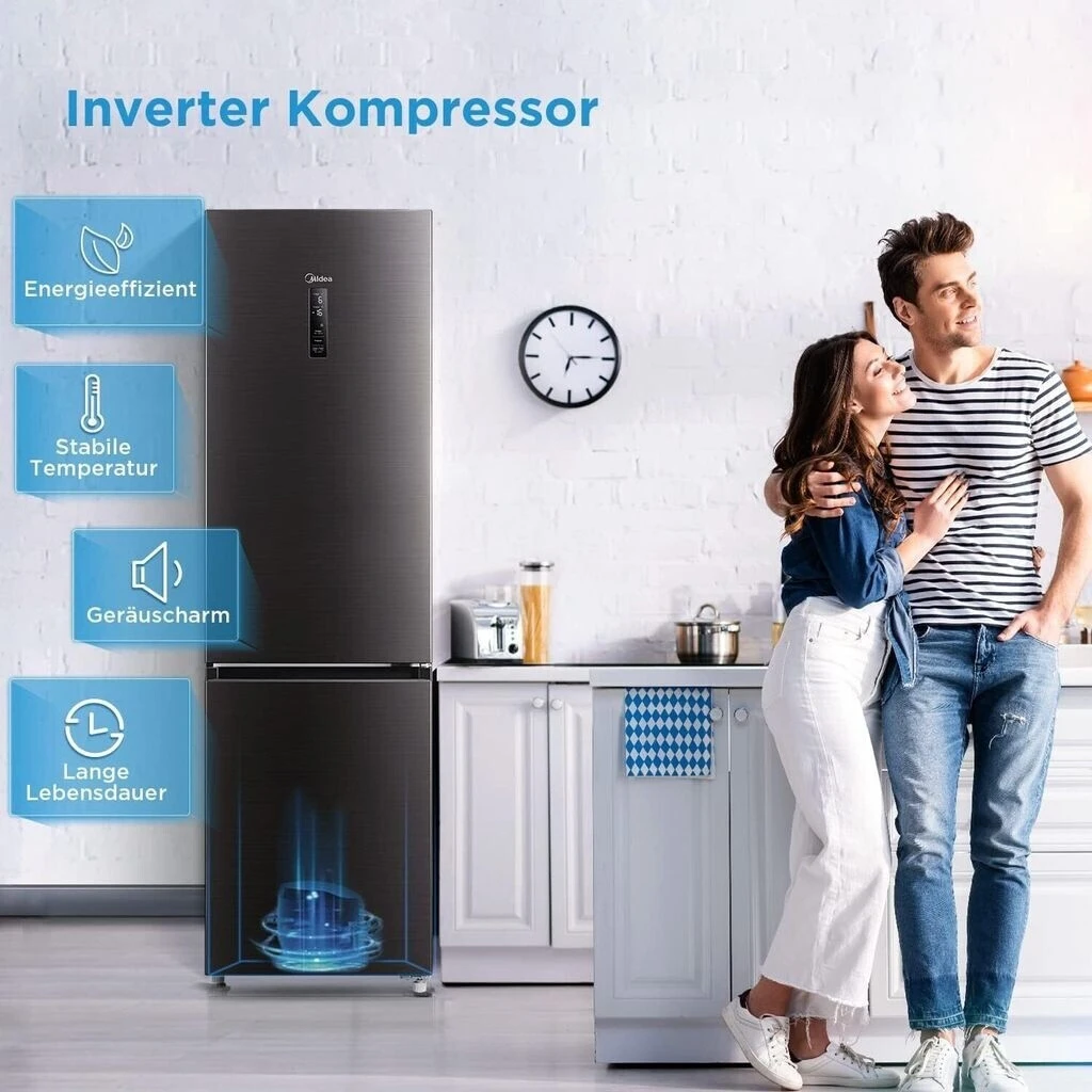 Chłodziarko-zamrażarka MIDEA MDRB521MGA28 6