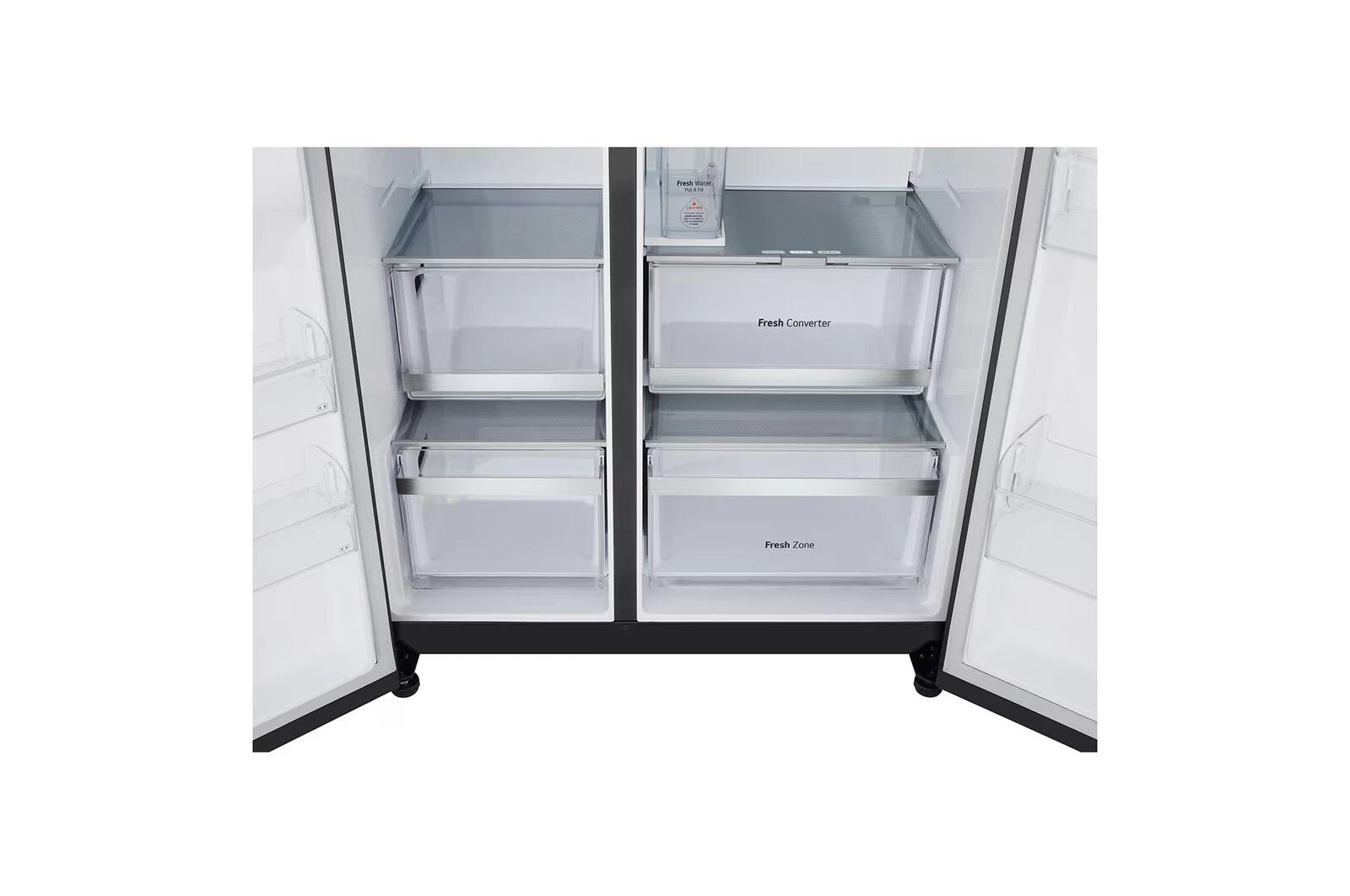 Chłodziarko-zamrażarka LG GSLE91EVAC 6