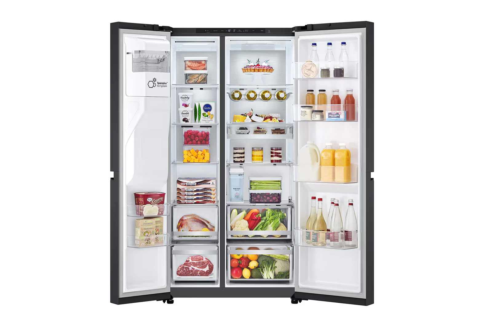 Chłodziarko-zamrażarka LG GSLE91EVAC 11