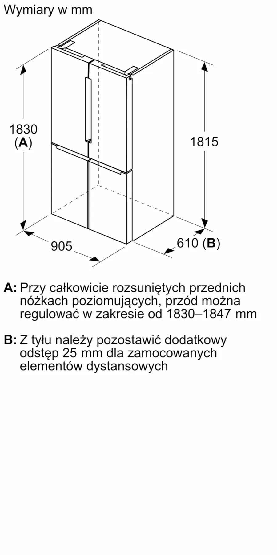 Chłodziarko-zamrażarka BOSCH KFN96VPEA 15
