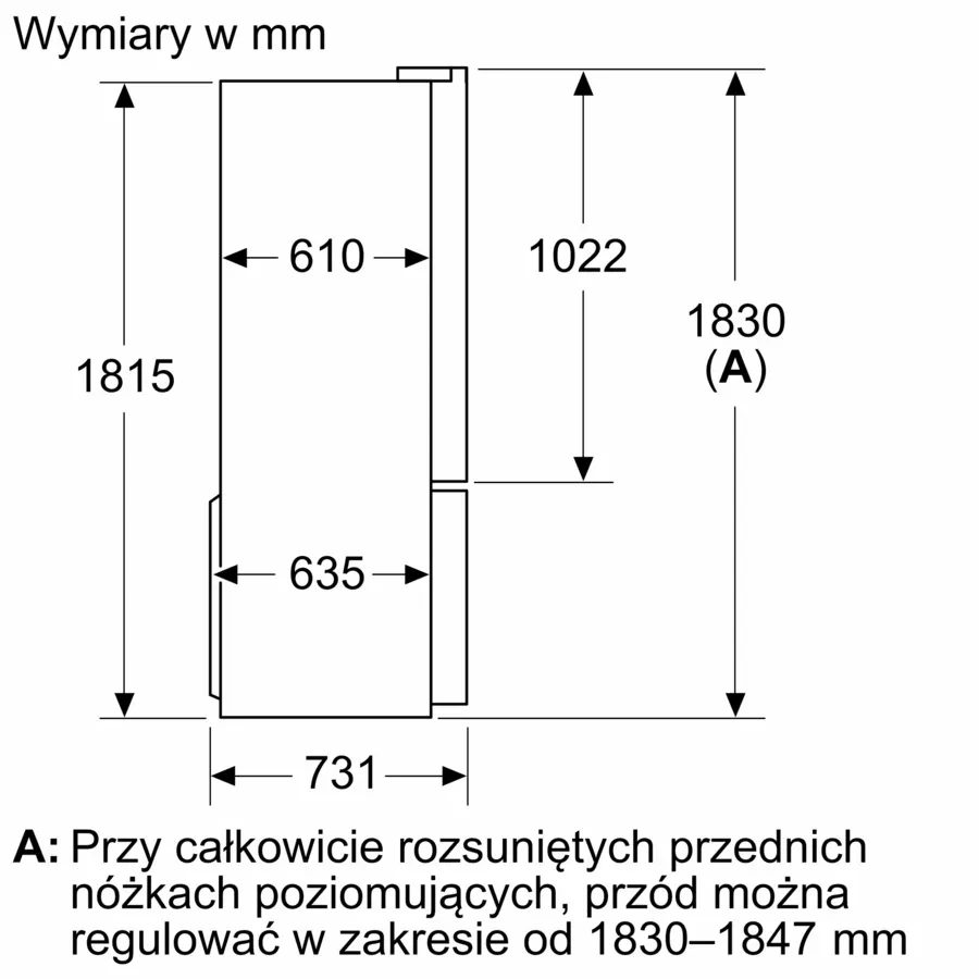 Chłodziarko-zamrażarka BOSCH KFN96VPEA 16